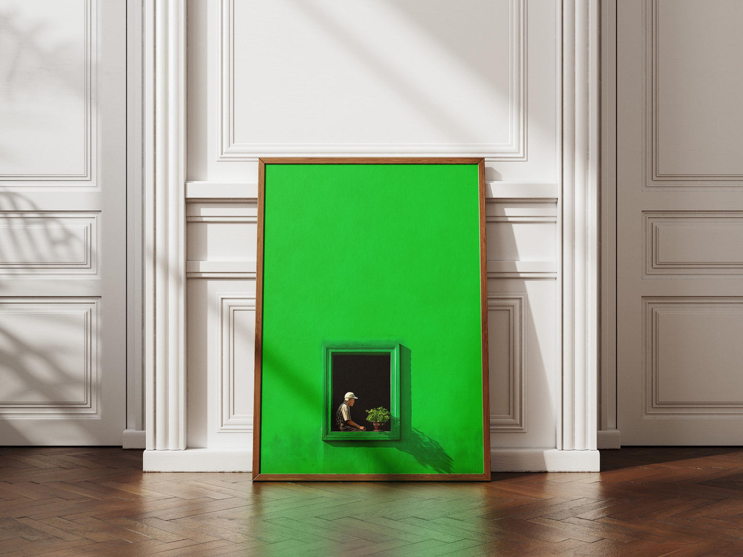 Green Wall Art Print