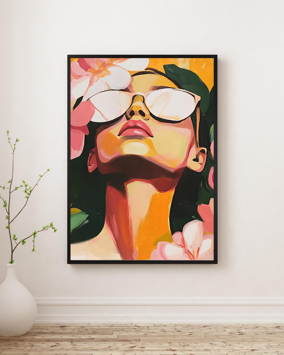 Pop Art Portrait Art Print