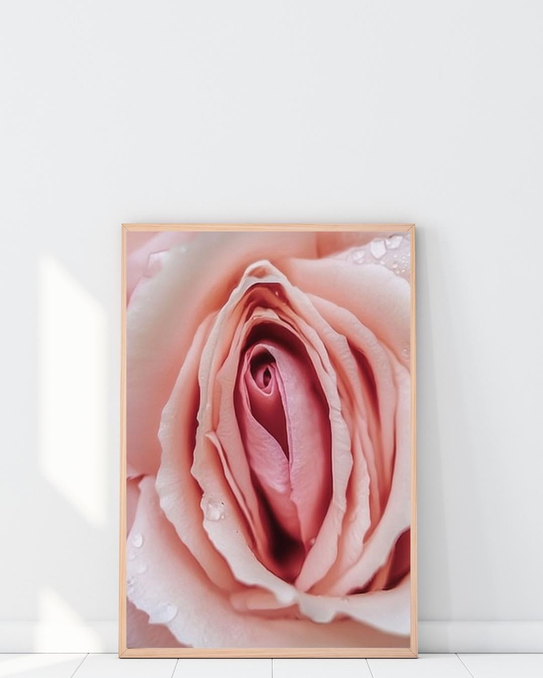 Pink Rose Art Print