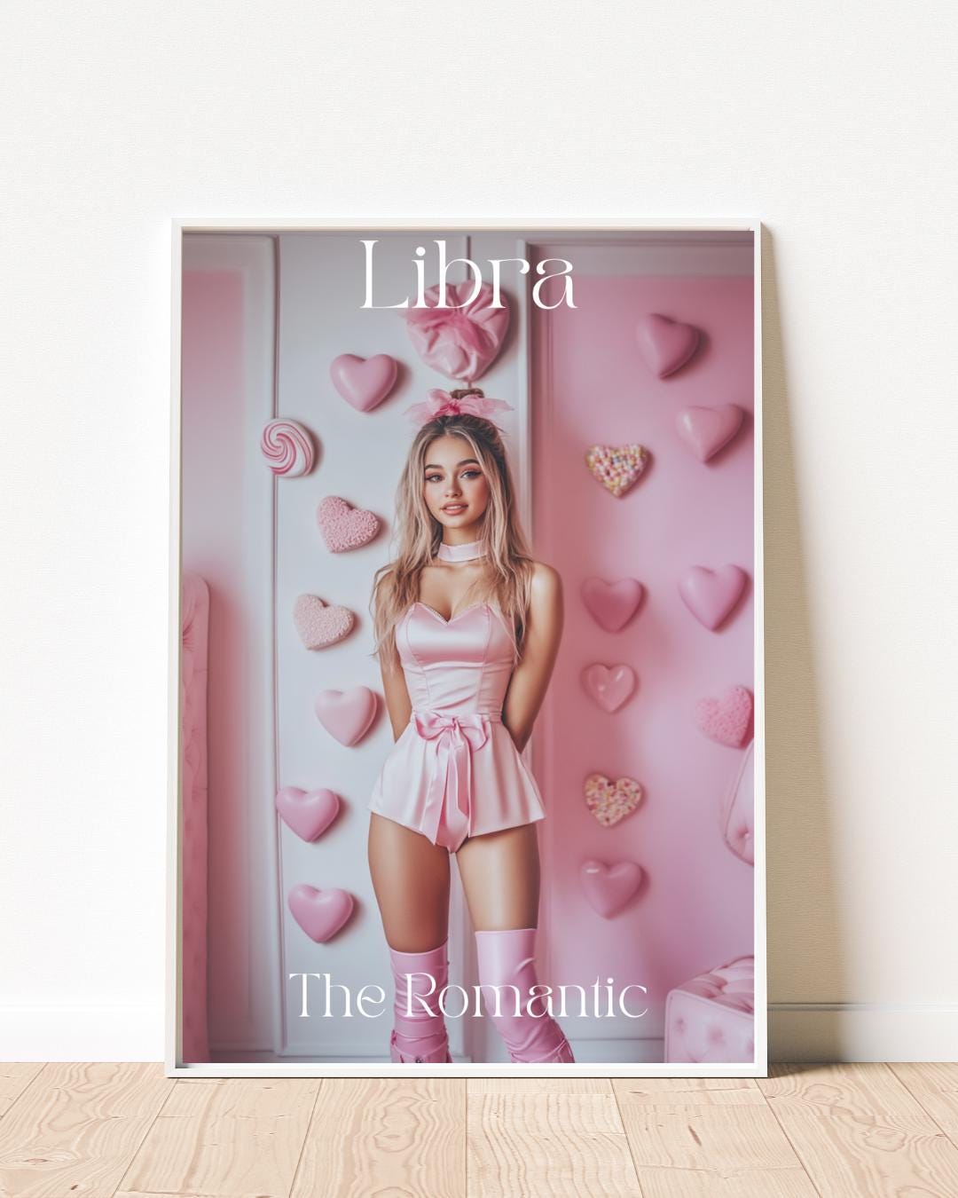 Libra Zodiac Sign Art Print