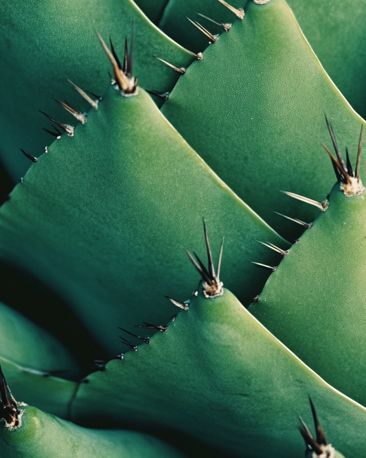 Succulent Cactus Art Print