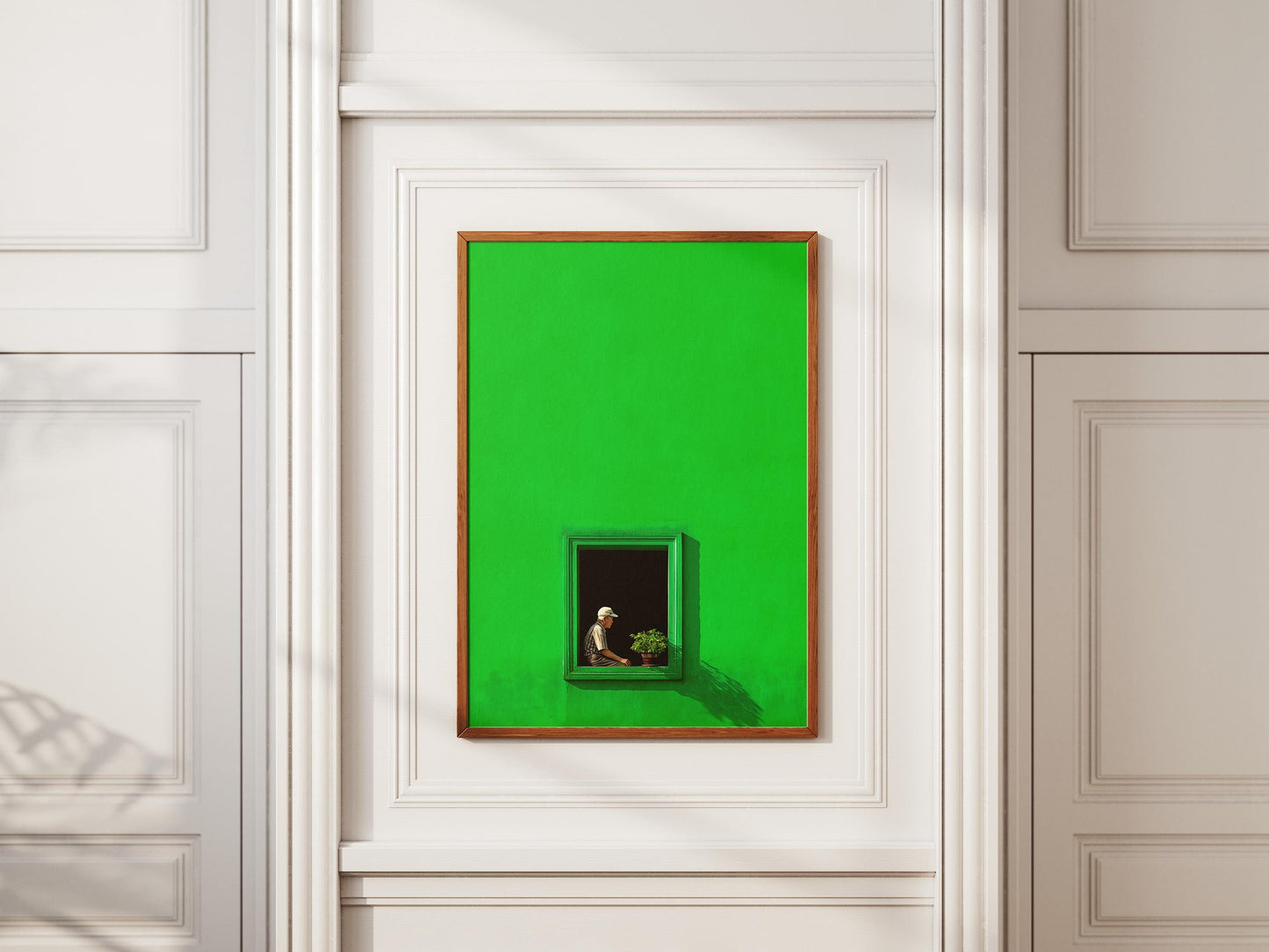 Green Wall Art Print