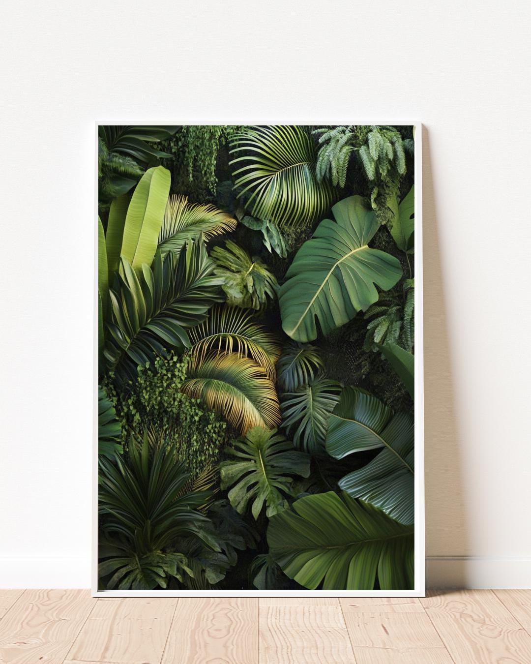 Tropical Foliage Art Print
