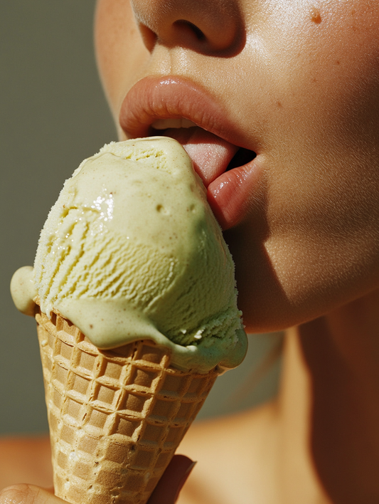 Ice Cream Lick Art Print