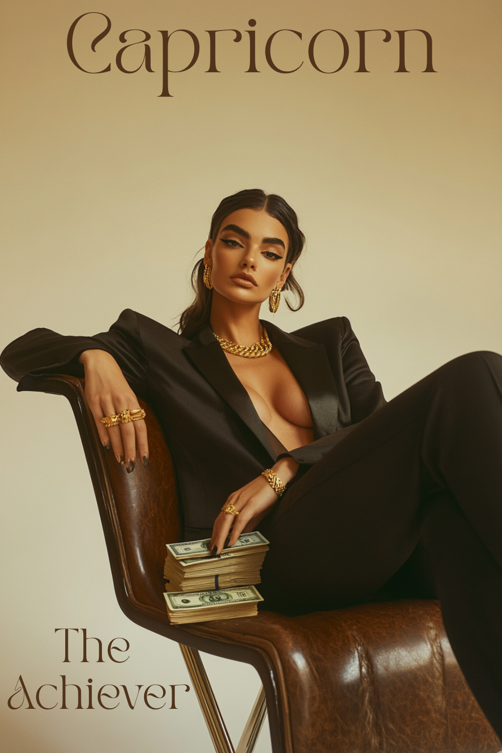 Capricorn Zodiac Sign Art Print