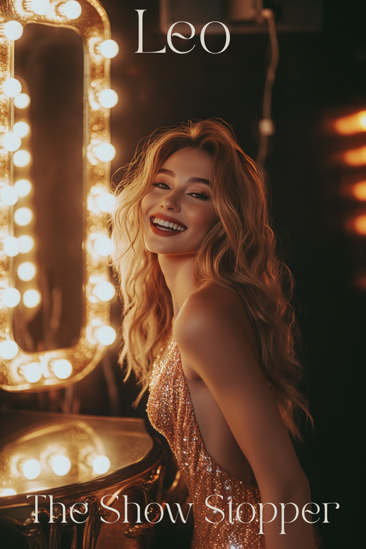 Leo Zodiac Sign Art Print