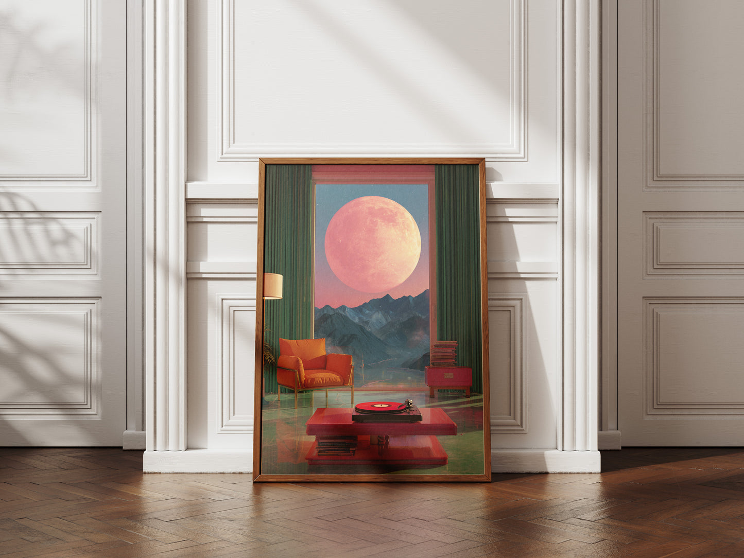 Retro Dreamcore Room Art Print