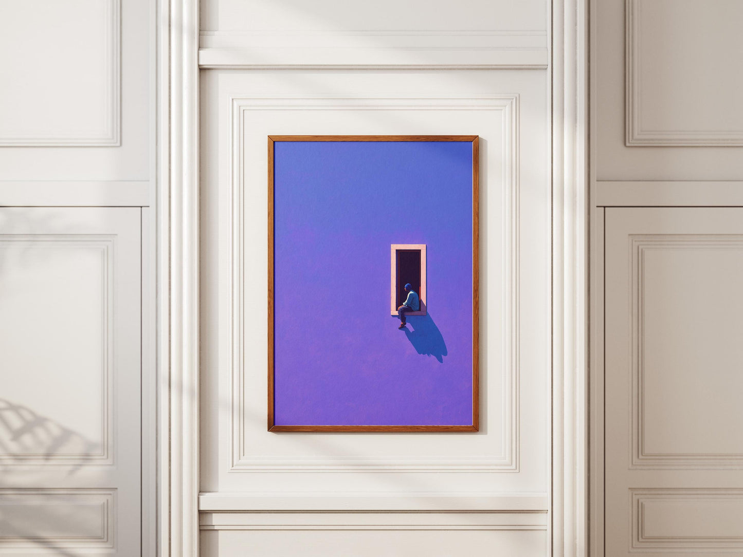 Purple Wall Art Print