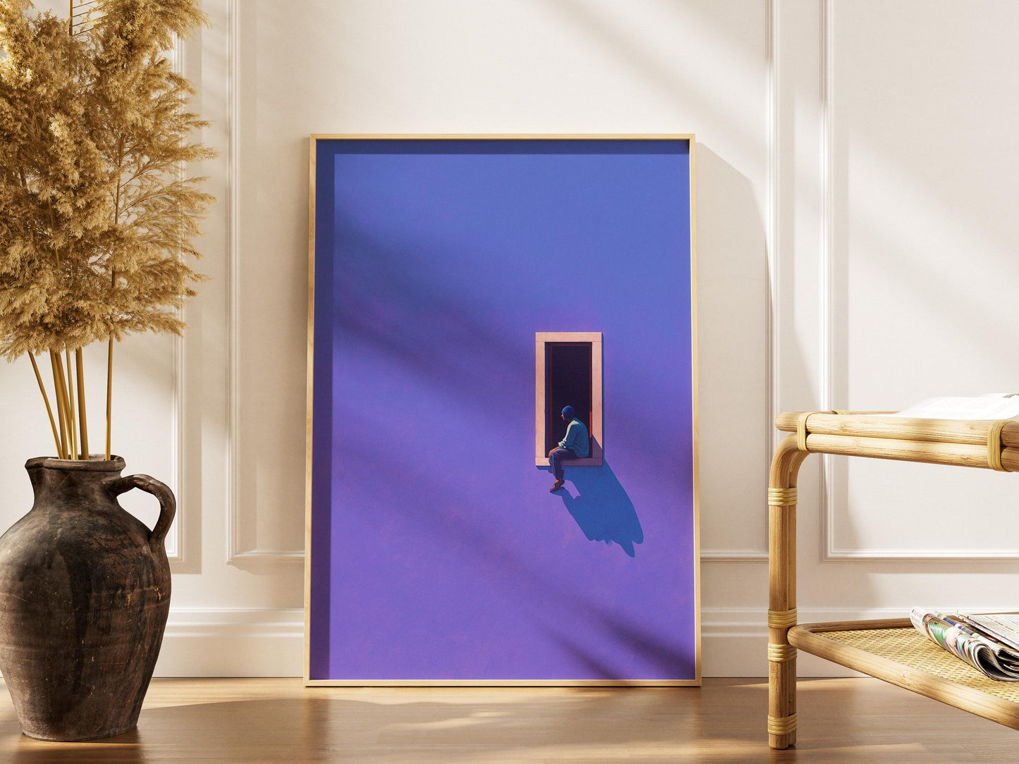 Purple Wall Art Print