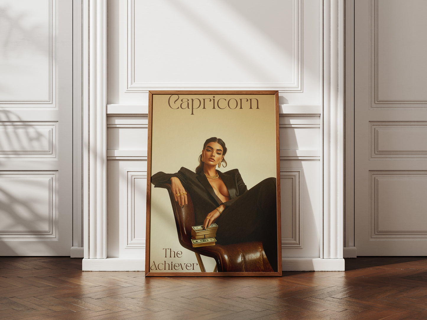 Capricorn Zodiac Sign Art Print