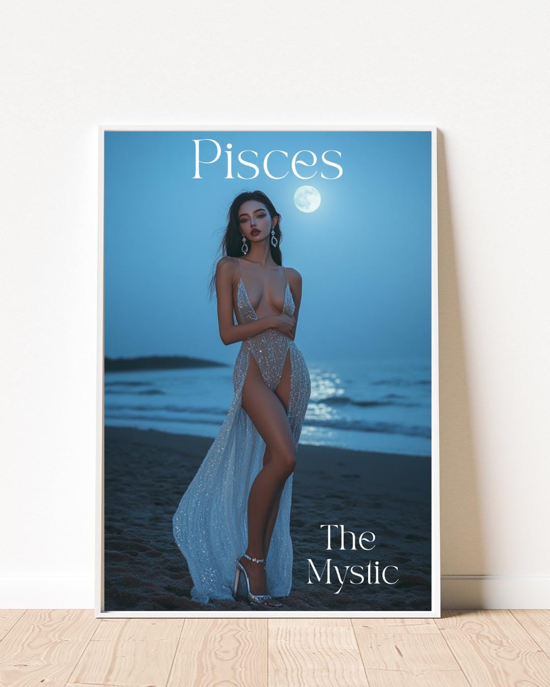 Pisces Zodiac Sign Art Print