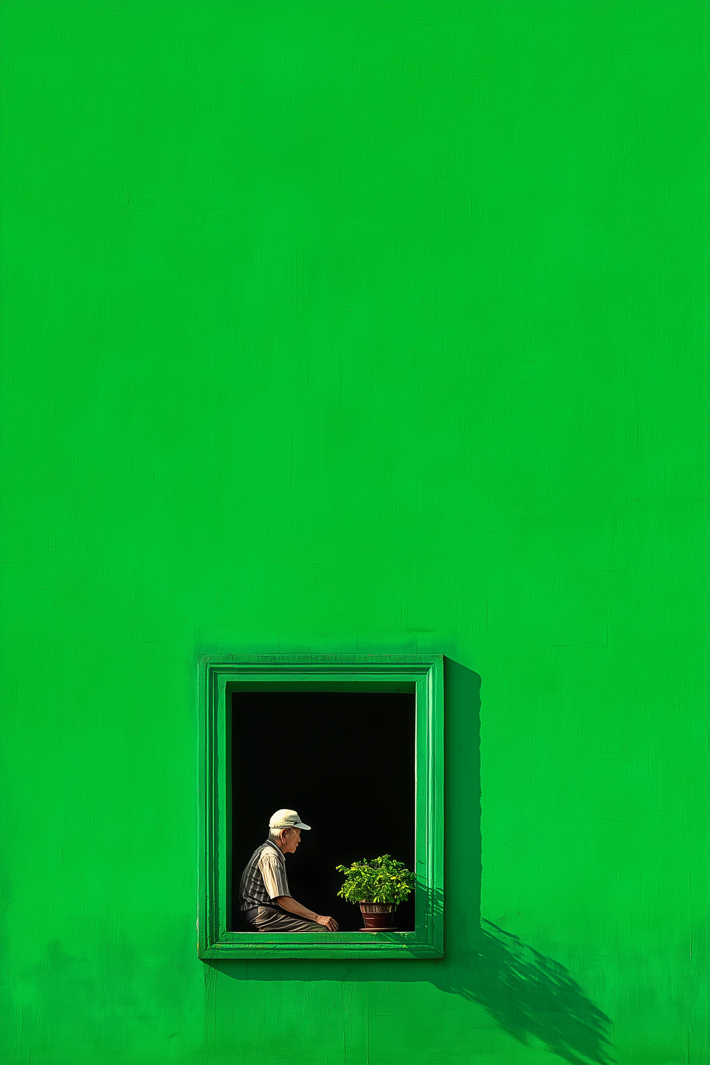 Green Wall Art Print