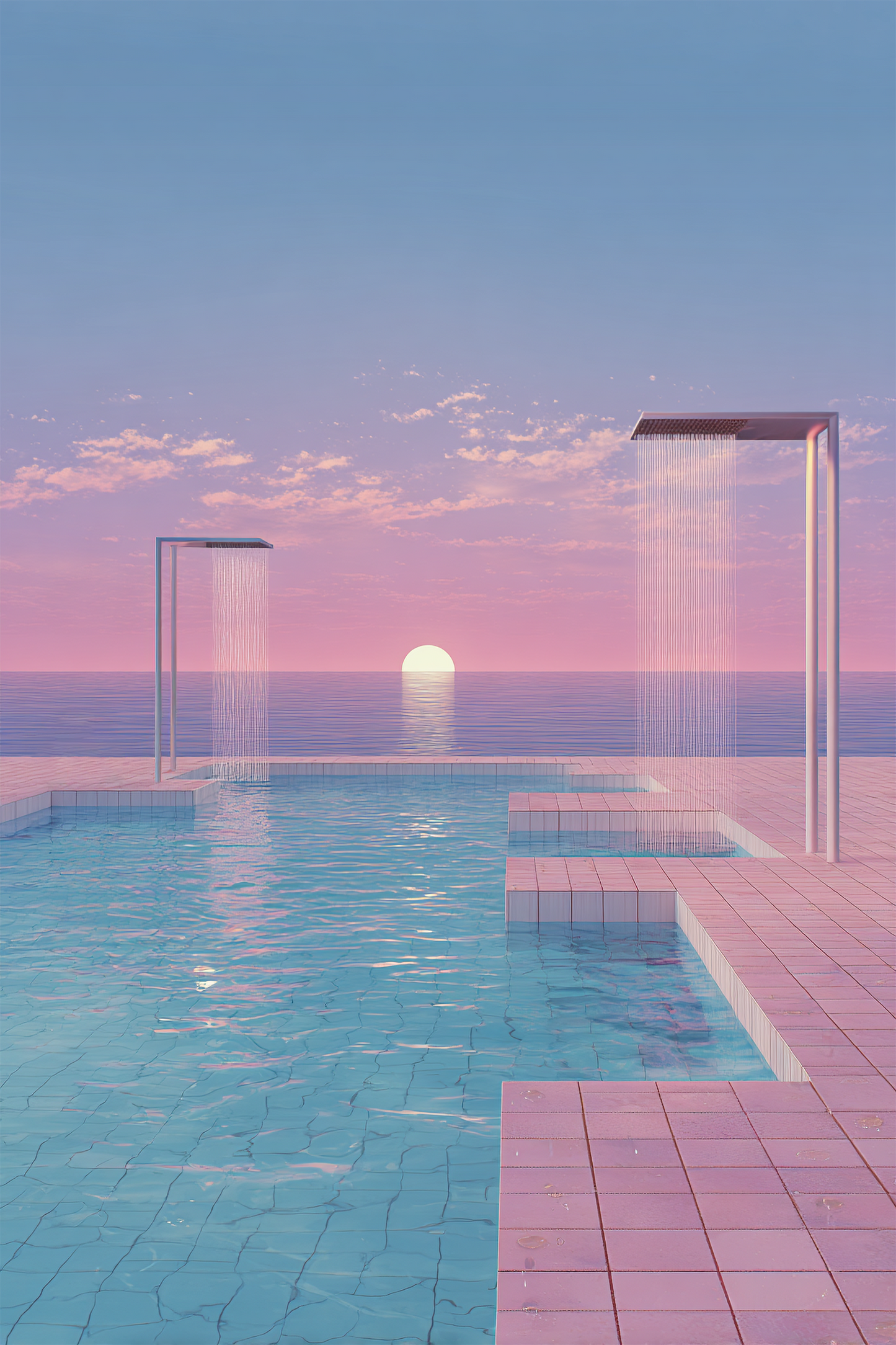 Liminal Pool Art Print