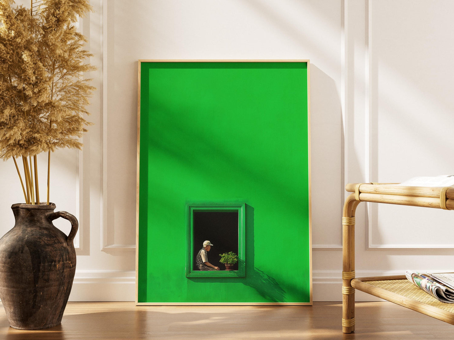 Green Wall Art Print