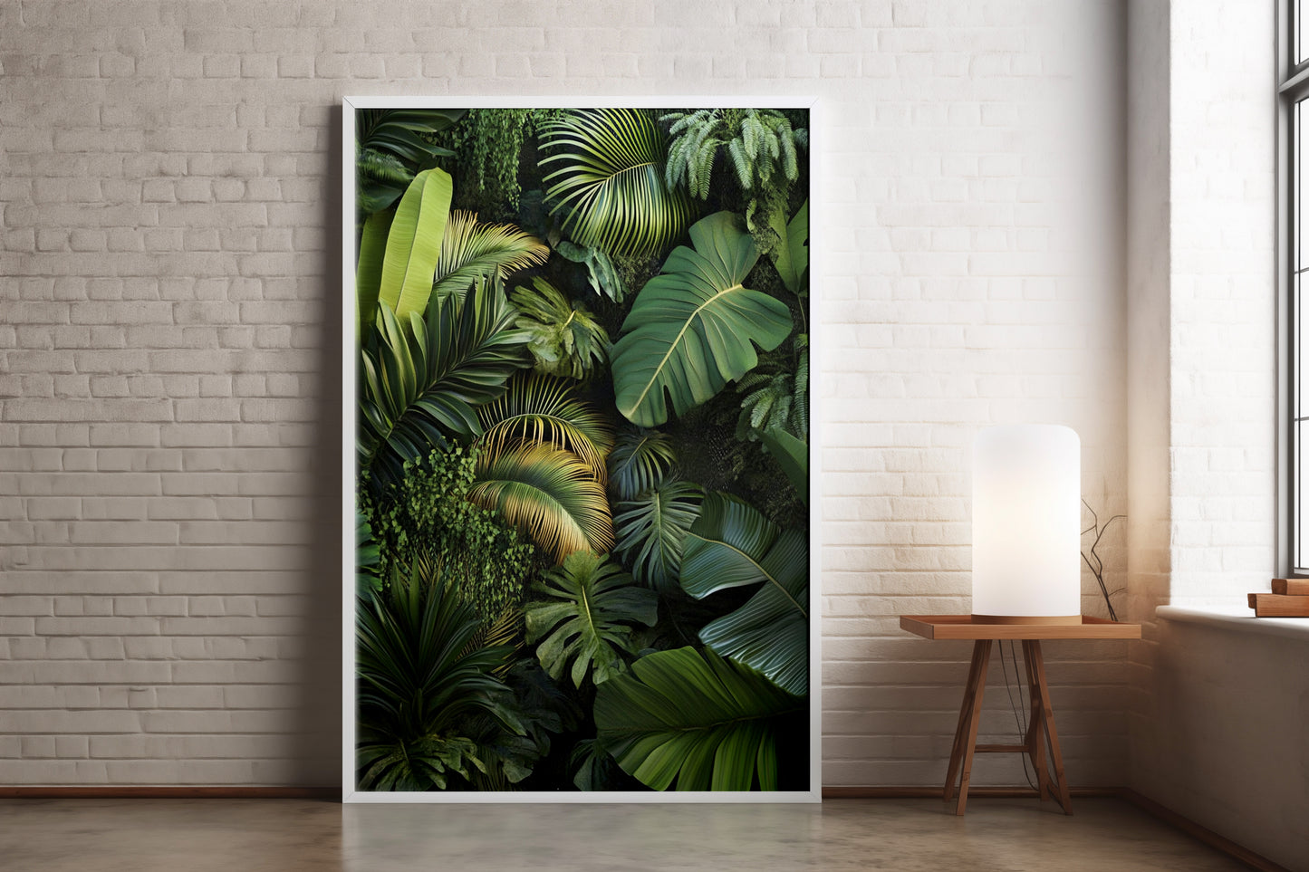 Tropical Foliage Art Print