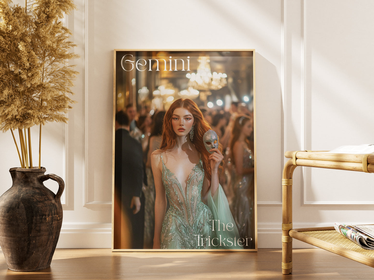 Gemini Zodiac Art Print