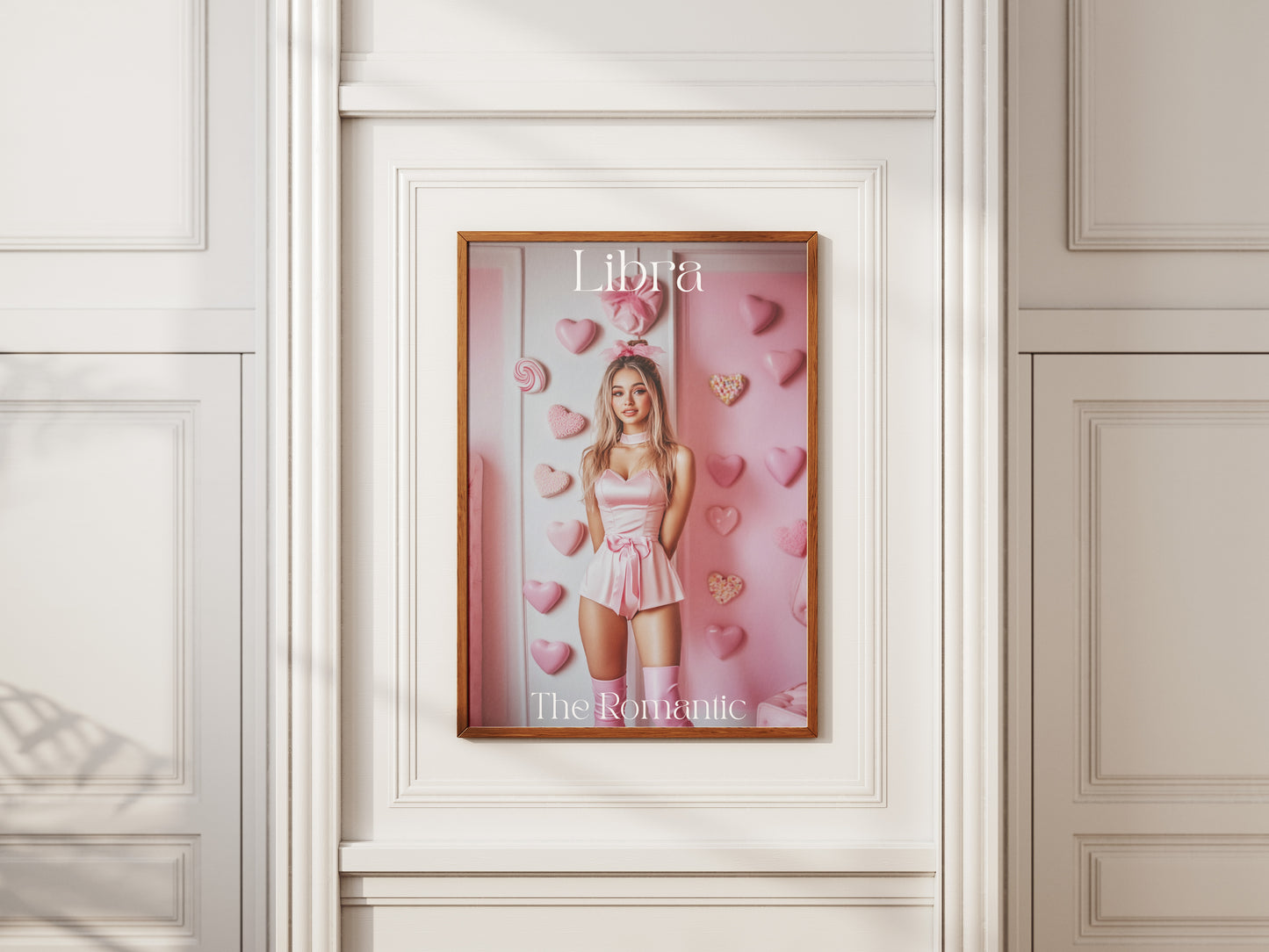 Libra Zodiac Sign Art Print