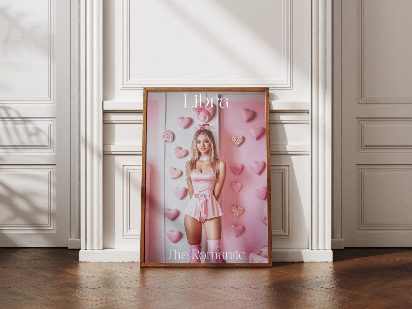 Libra Zodiac Sign Art Print