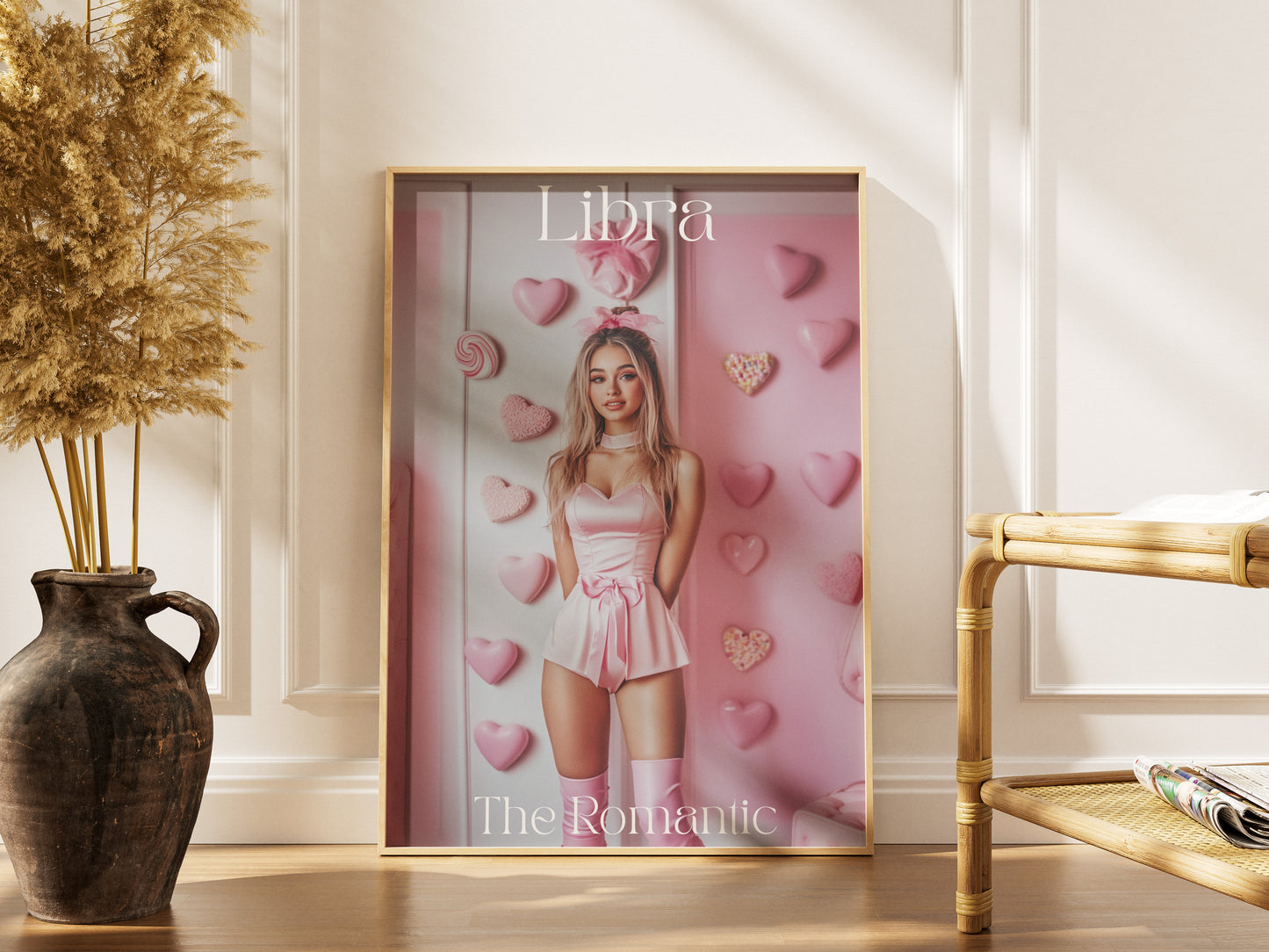 Libra Zodiac Sign Art Print