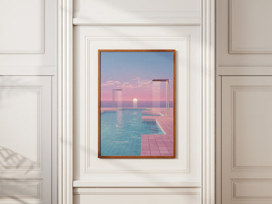 Liminal Pool Art Print