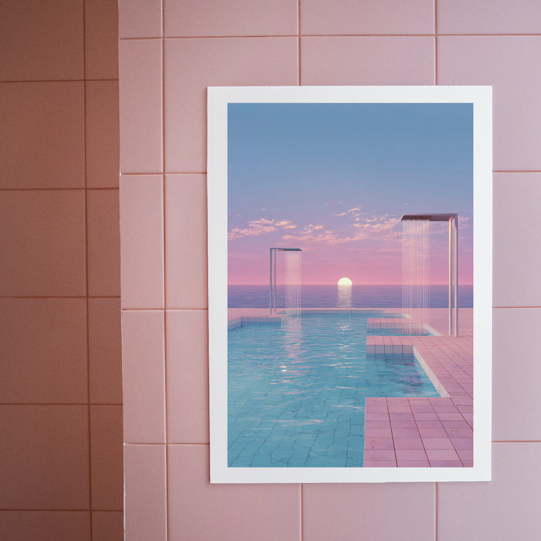 Liminal Pool Art Print