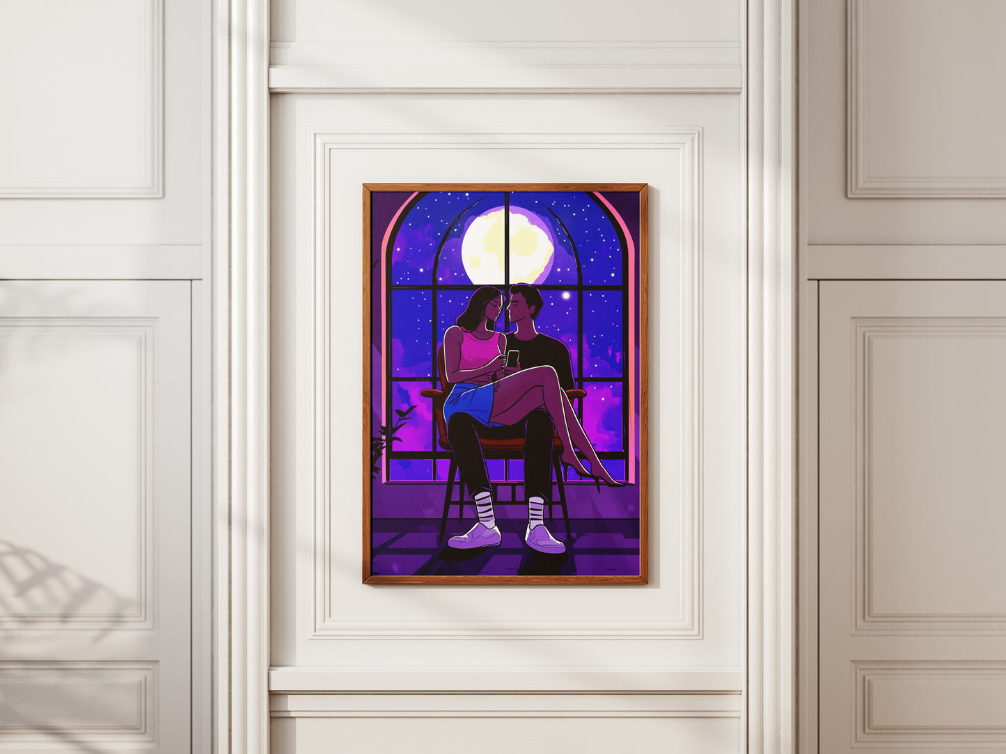 Romantic Couple Art Print