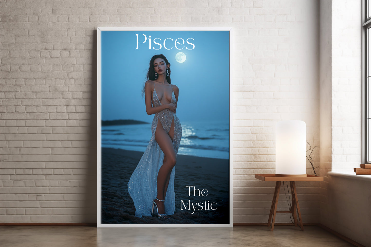 Pisces Zodiac Sign Art Print