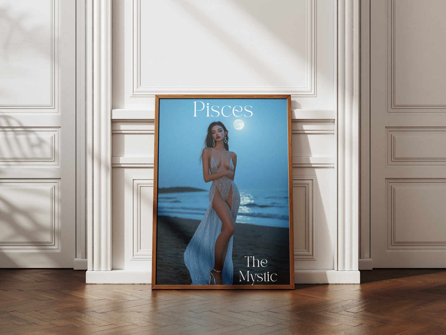 Pisces Zodiac Sign Art Print