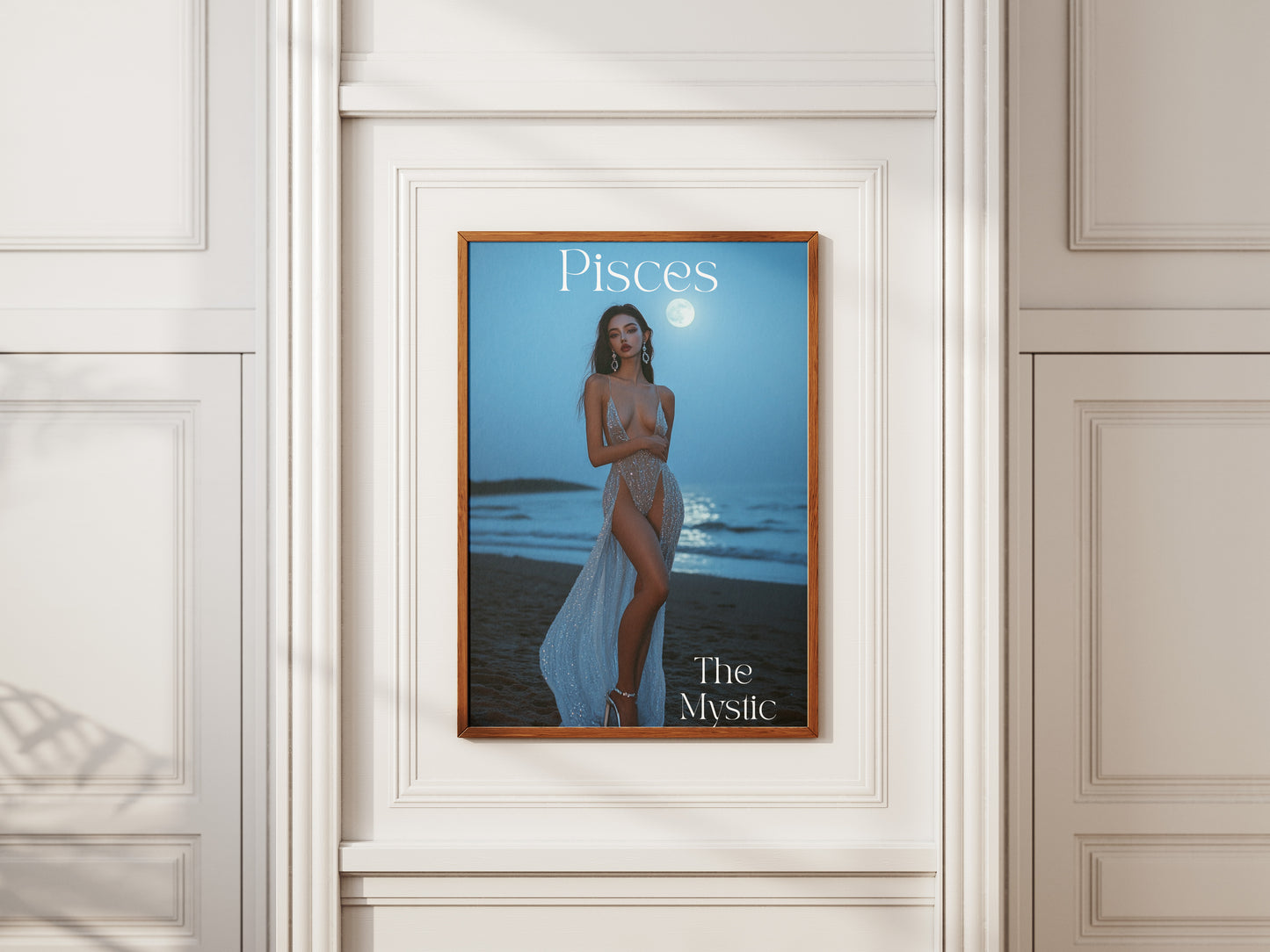 Pisces Zodiac Sign Art Print