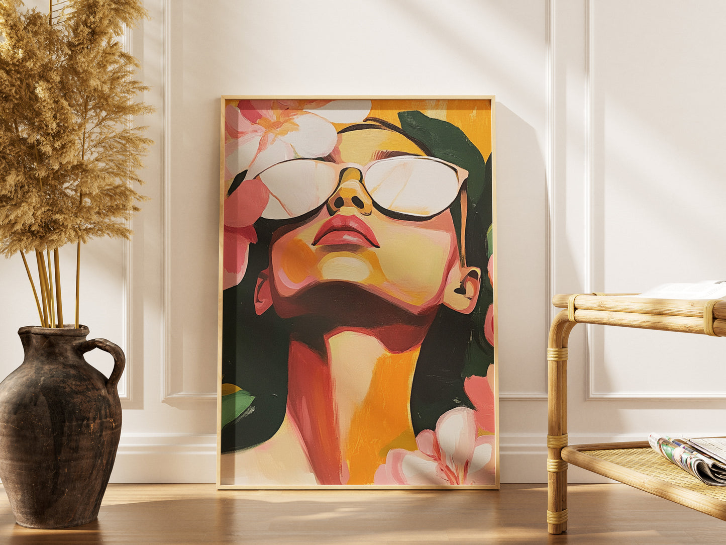 Pop Art Portrait Art Print