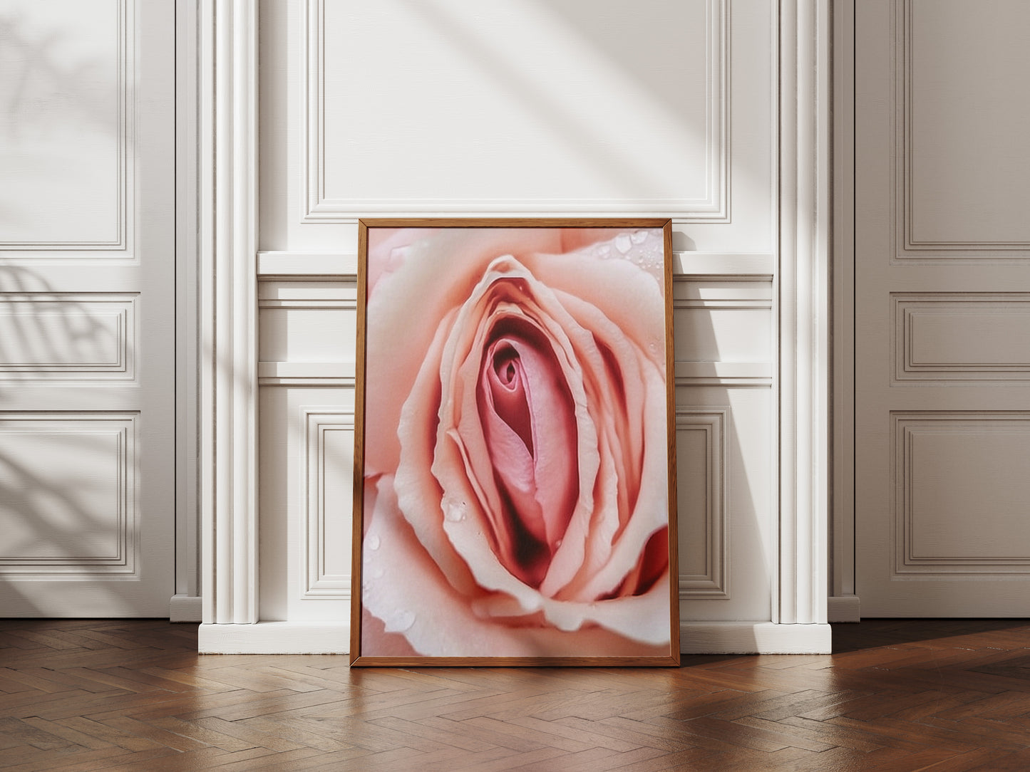Pink Rose Art Print