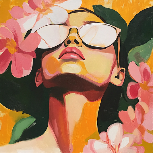 Pop Art Portrait Art Print