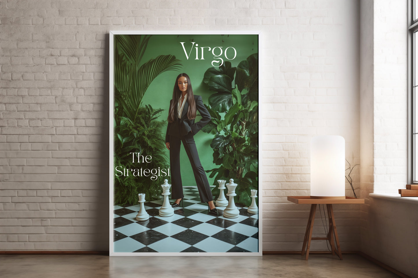 Virgo Zodiac Sign Art Print