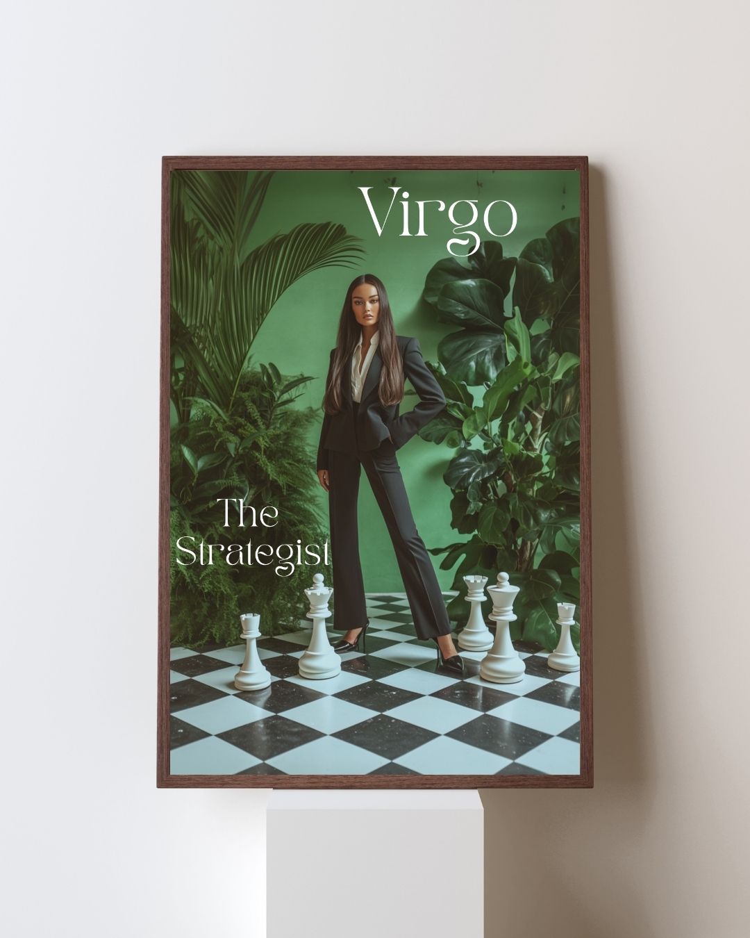 Virgo Zodiac Sign Art Print